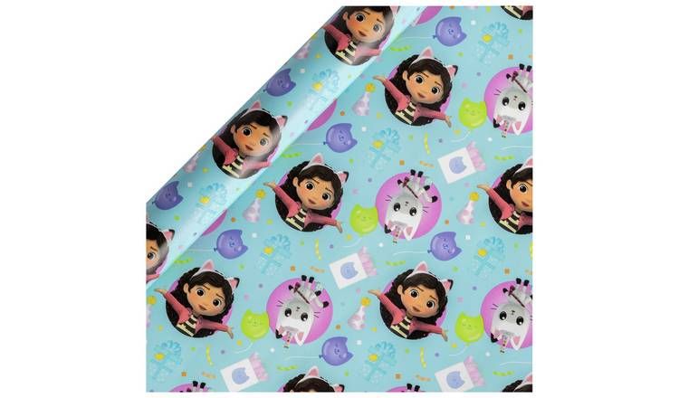 Gabby's Dollhouse 2 Rolls Wrapping Paper Set