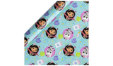 Gabby's Dollhouse 2 Rolls Wrapping Paper Set GOODS Argos