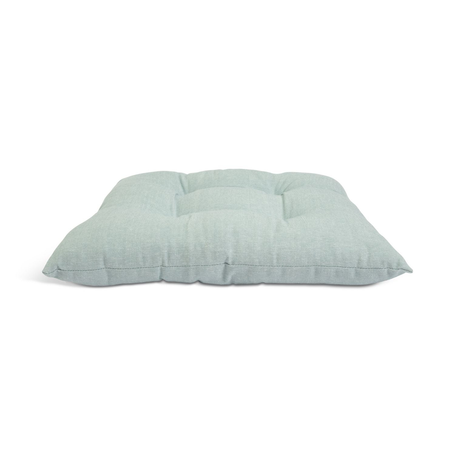 Habitat Chambray seat cushions pack of 2 duck egg 40cm, UK version