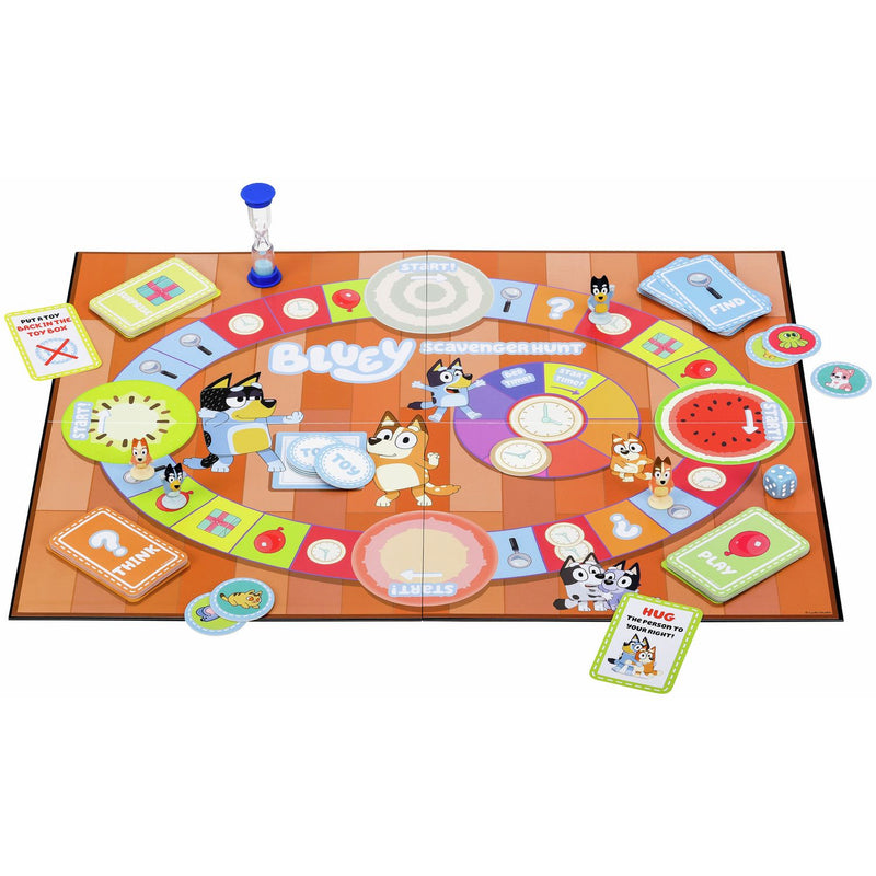 Bluey scavenger hunt game - British product