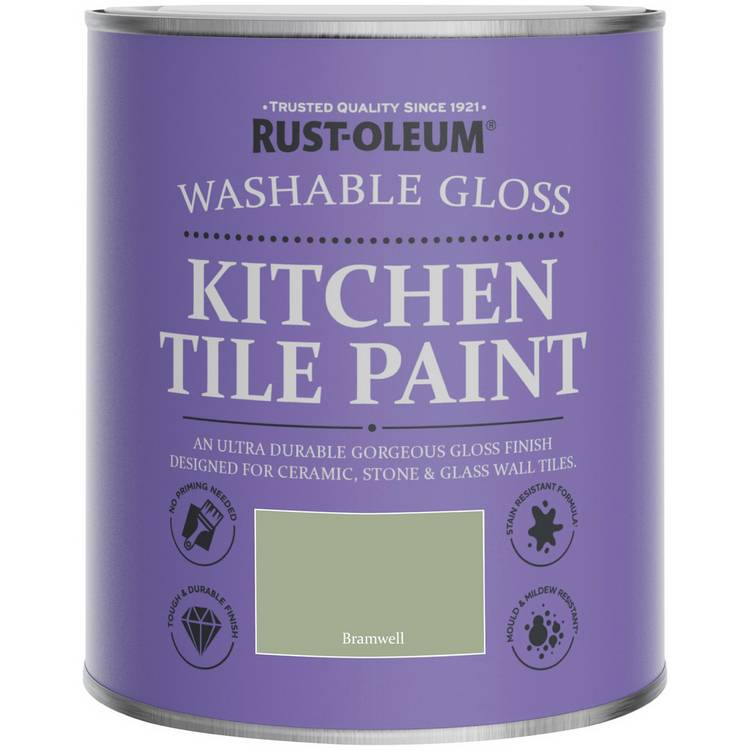Rust-Oleum kitchen tile paint Bramwell 750ml - British product
