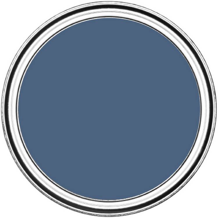 Rust-Oleum kitchen tile gloss paint Ink Blue 750ml - British product