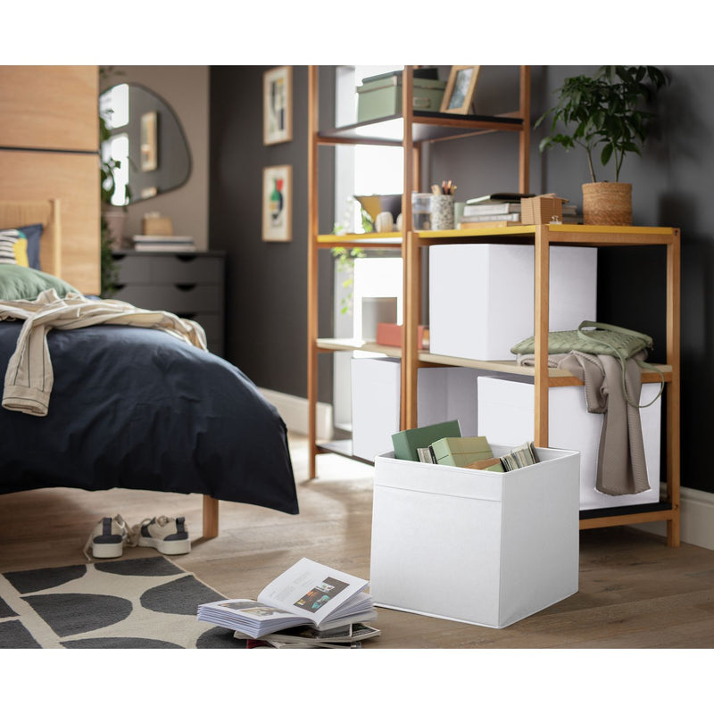 Argos Home Set of 4 Squares Plus Boxes - White
