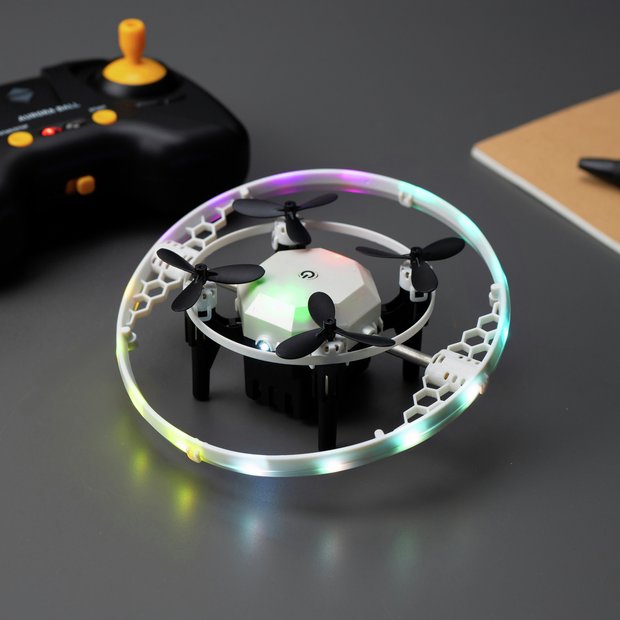 Menkind RED5 quadcopter drone with rotating lights, imported from the UK