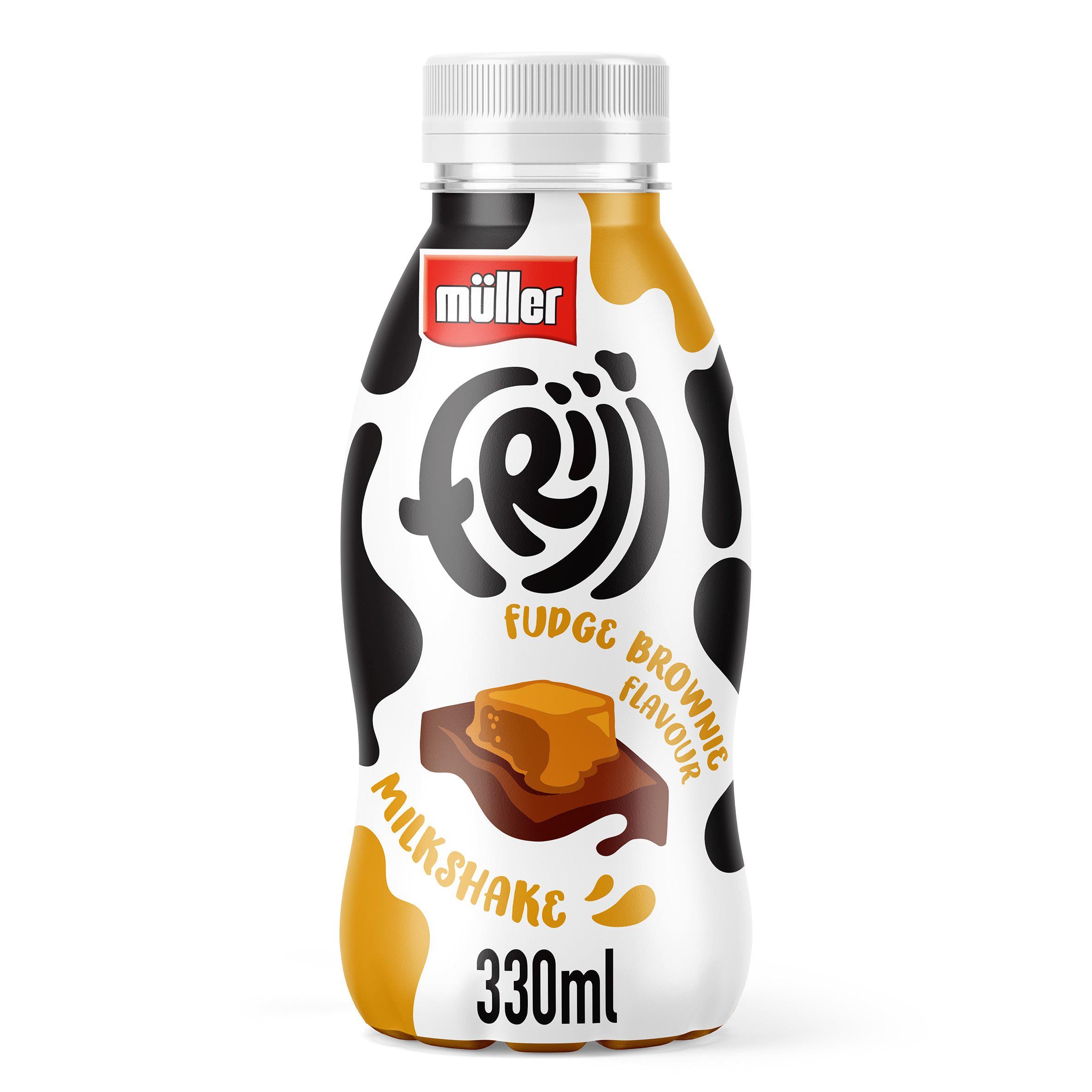 Müller Frijj Fudge Brownie Flavour Milkshake 330ml All juice & smoothies Sainsburys   