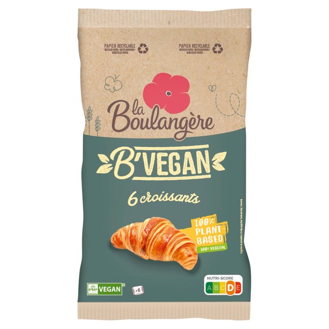 La Boulangere Vegan Croissant   6 x 40g GOODS M&S   