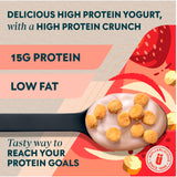 Müller x Myprotein yogurt Strawberries & Cream Mixers 140g, imported from the UK