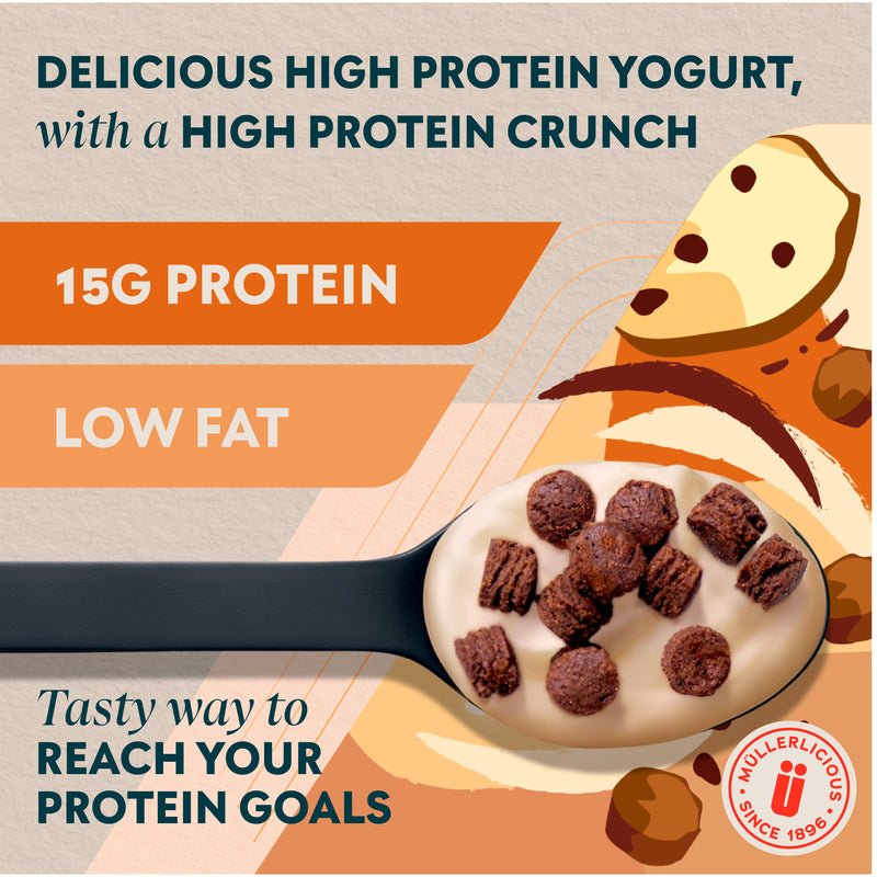 Müller Myprotein Cookies & Cream Mixers Yogurt 140g, imported from the UK