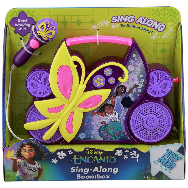 Disney Encanto boombox with microphone and kids toy - British product