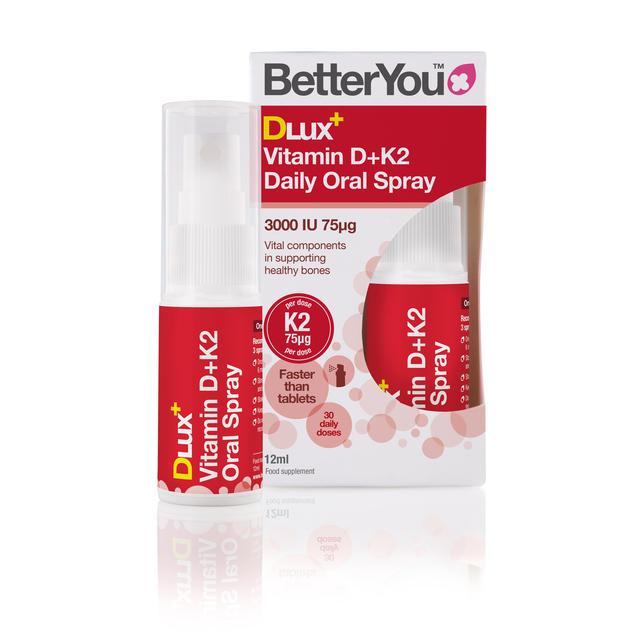 BetterYou Vitamin D & K2 Daily Oral Spray     12ml