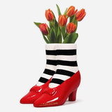 Menkind Wizard of Oz ruby slippers vase H17cm, UK version
