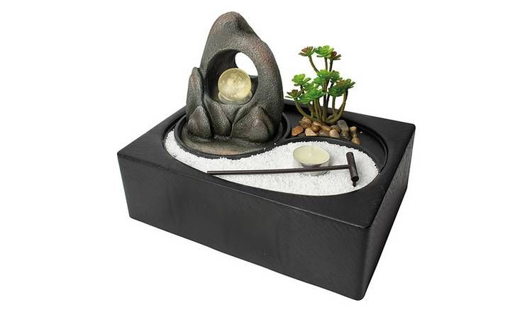 Menkind Zen Garden Water Fountain GOODS Argos