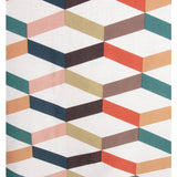 Habitat Geometric ZigZag duvet set single - British product