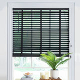 Little Black Book Basswood Grey Venetian blind 60cm, UK version