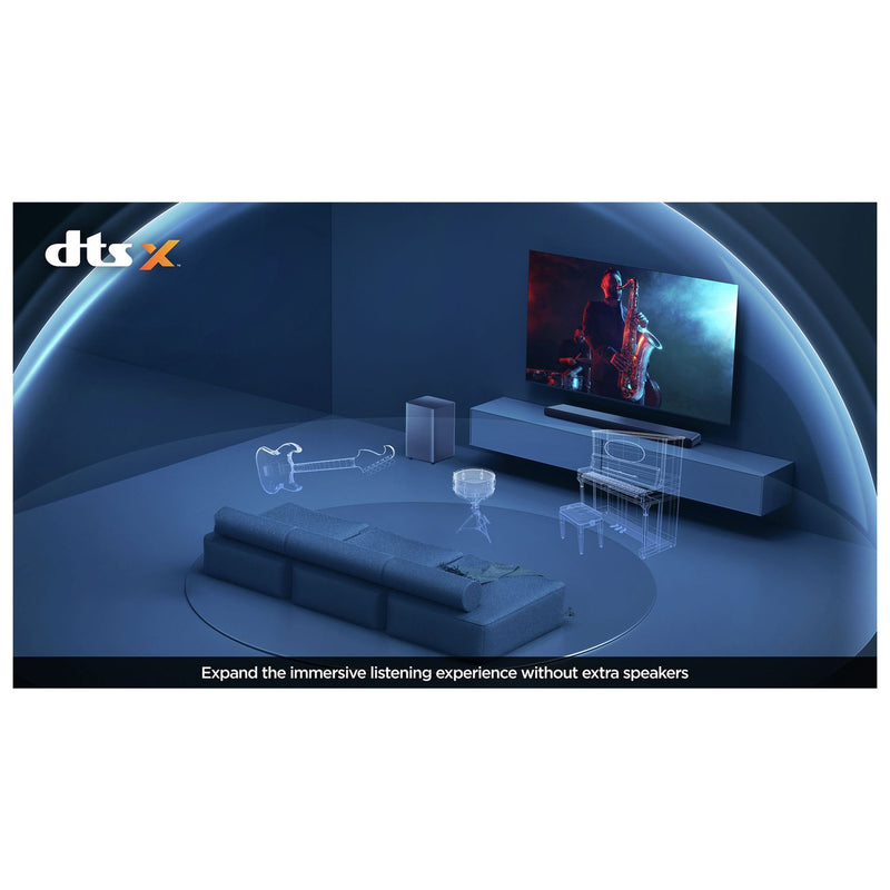 TCL S55HK soundbar with wireless subwoofer - British product