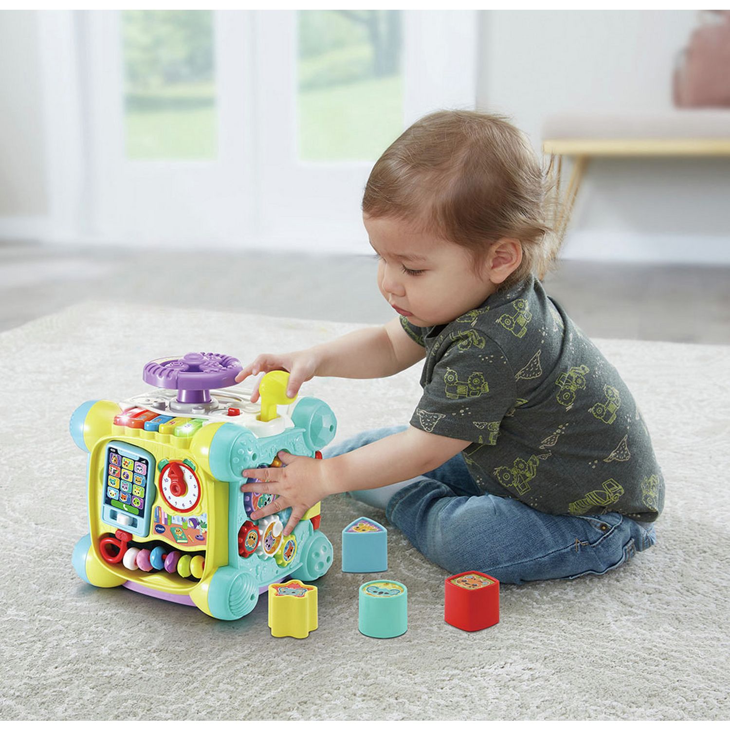 VTech Twist And Play Cube learning toy 23cm (British brand)