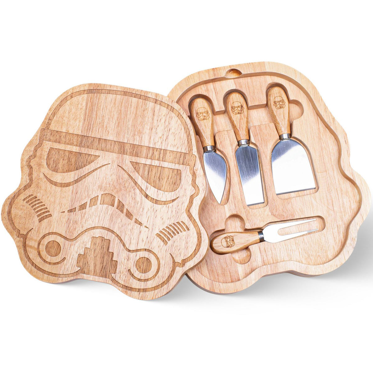 Stormtrooper 3D cheeseboard and knife set, UK version