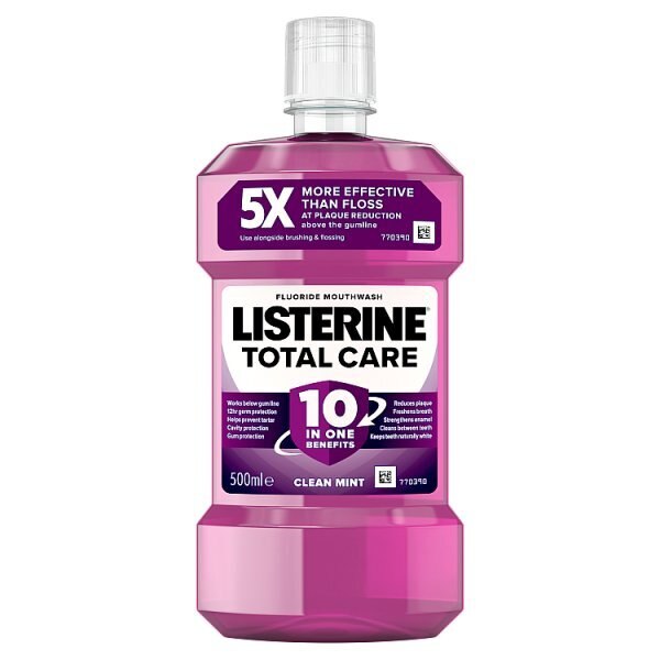 Listerine Total Care Mouthwash Clean Mint 500ml