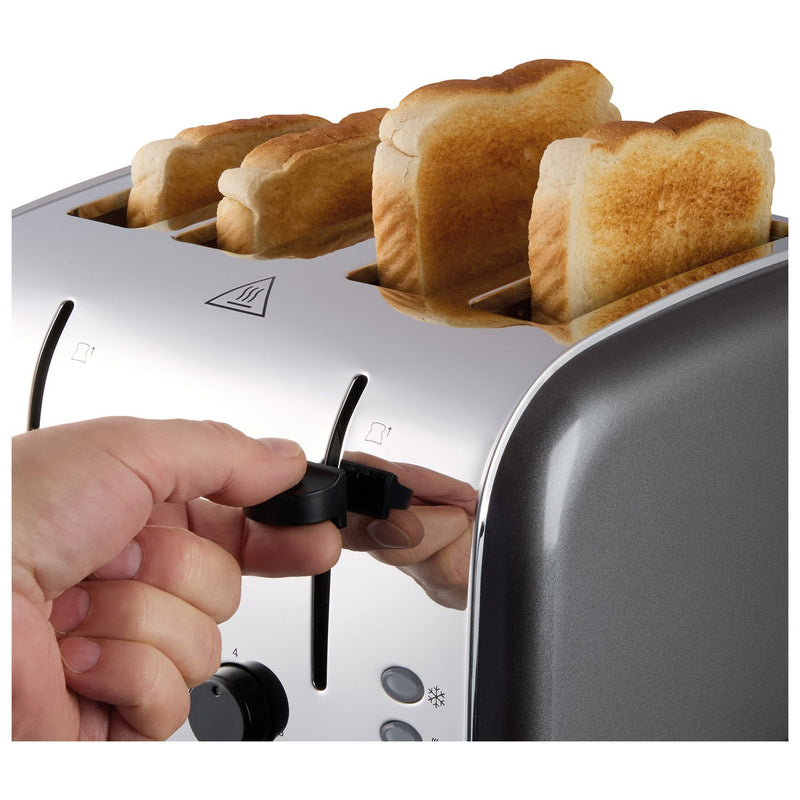 Russell Hobbs 4 slice toaster grey - British product