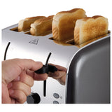 Russell Hobbs 4 slice toaster grey - British product