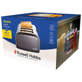 Russell Hobbs 4 slice toaster grey - British product