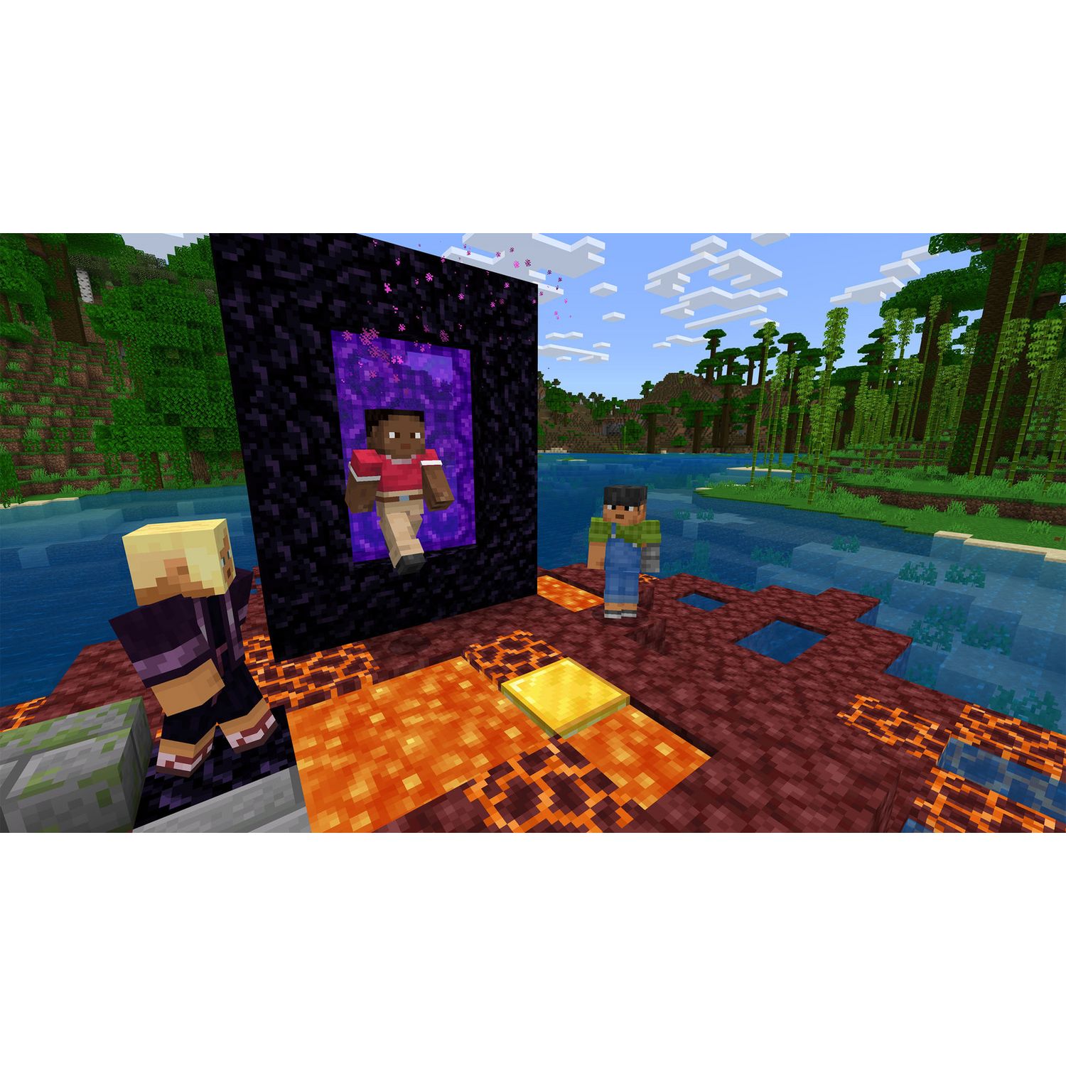 Minecraft PS5 game disc including 3500 Minecoins, UK version