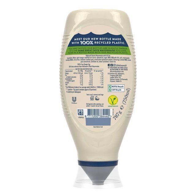 Hellmann's Lighter than Light Mayonnaise   750ml