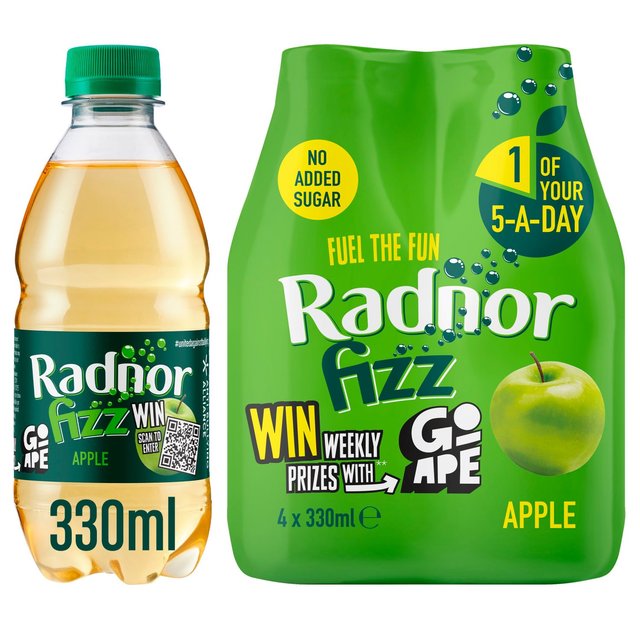 Radnor Fizz Apple   4 x 330ml GOODS M&S   