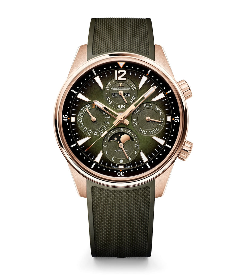Jaeger-LeCoultre pink gold Polaris perpetual calendar watch - British product