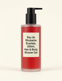 Hermès Eau de rhubarbe écarlate shower gel 200ml - British product