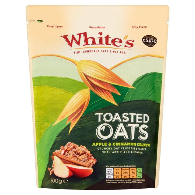 White's Toasted Oats Apple & Cinnamon   450g