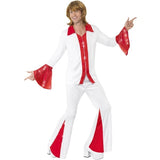 Smiffys Super Trooper male costume white red (British brand)