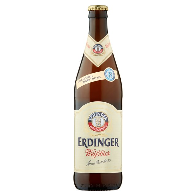 Erdinger Weissbier Wheat Beer Bottle   500ml