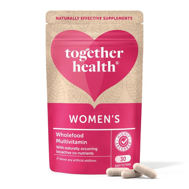 Together Women's Multivitamins & Minerals Supplement Vegetable Capsules    30 per pack