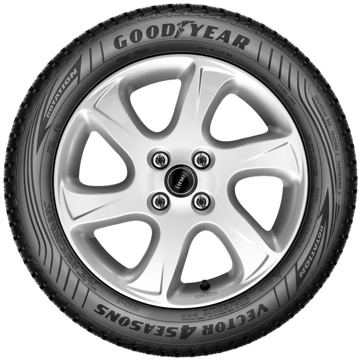 Goodyear Vector 4 Seasons all-season tyre 185/65 R15, imported from the UK