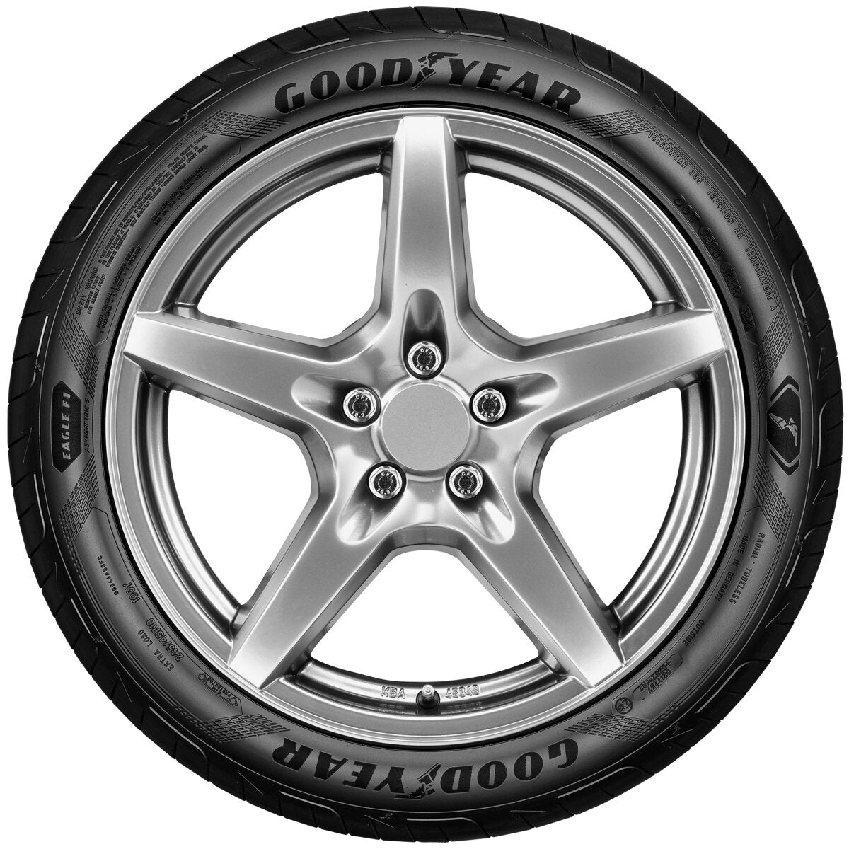 Goodyear tyre Eagle F1 Asymmetric 5 225/40R19 - British product