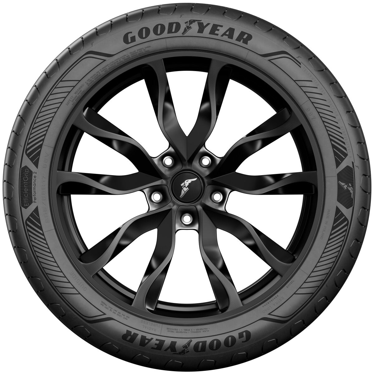 Goodyear EfficientGrip Performance 2 summer tyre 215/50R18 (British brand)