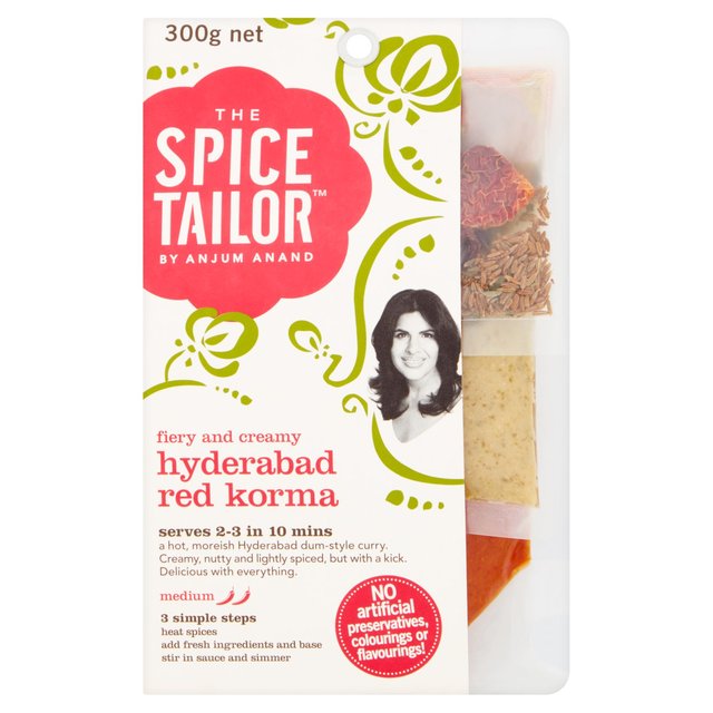 The Spice Tailor Hyderabad Red Korma Indian Curry Sauce Kit   300g GOODS M&S   