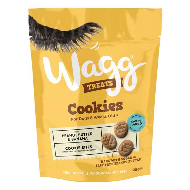 Wagg Peanut Butter Cookies with Banana   125g GOODS M&S   