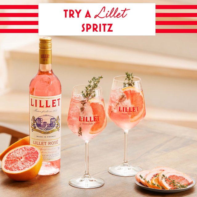 Lillet Rose x Emily in Paris 750ml   75cl GOODS M&S   