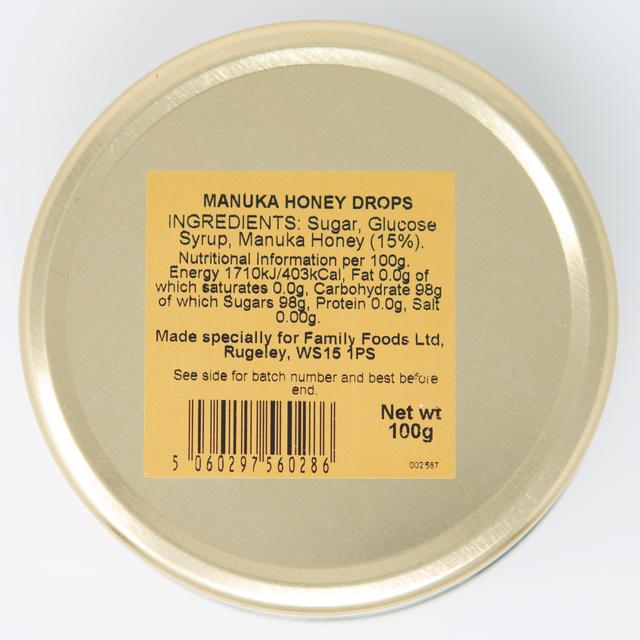 MGO Manuka Honey Drops   100g GOODS M&S   