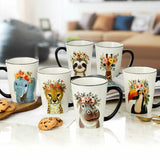 Signature Housewares animal mugs set 6 pack 483ml each (British brand)