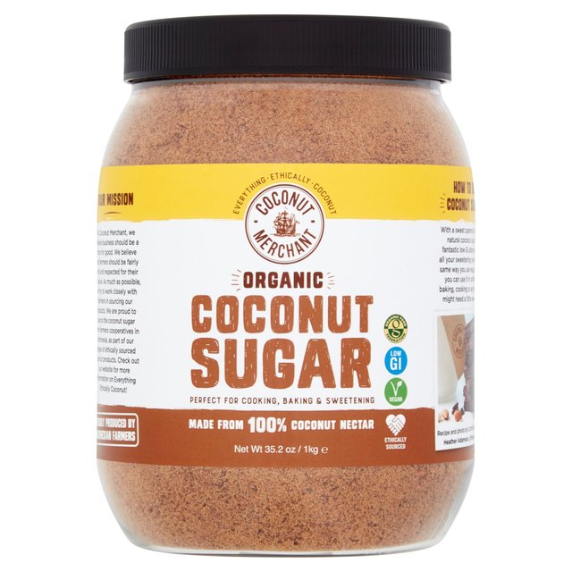 Coconut Merchant Organic Coconut Sugar   1kg GOODS M&S   