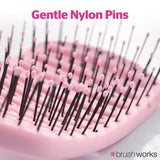 Brushworks curved vent hair brush for blow drying - British product