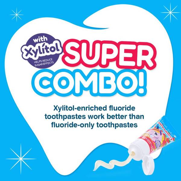 Brush Baby kids toothpaste natural strawberry 50ml (British brand)