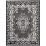 Homemaker Bukhura Traditional Grey  Rug - 200x290cm