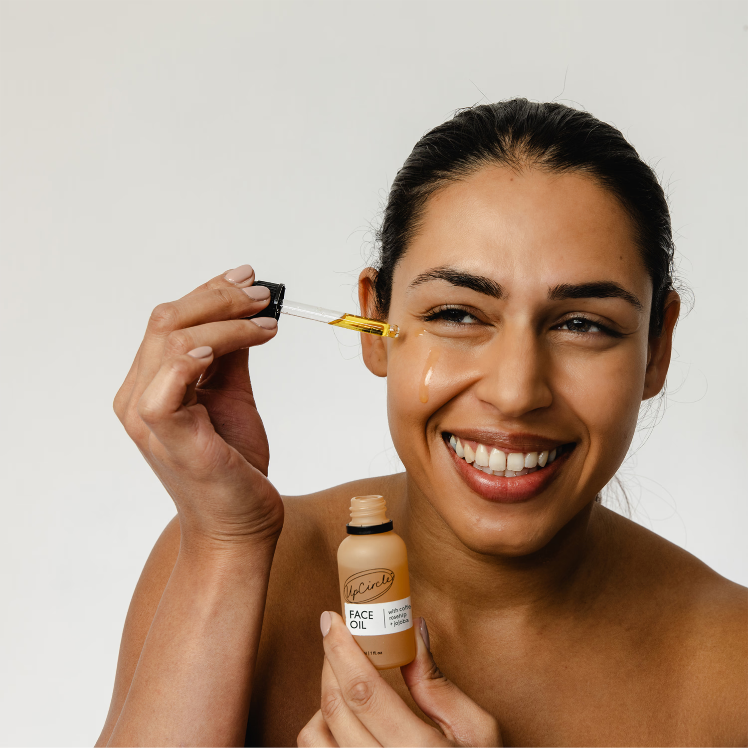 UpCircle skincare duo Caffeinated Duo, imported from the UK