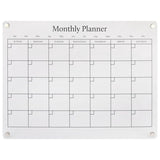 Magnetic acrylic monthly planner 40.5x30.4cm, UK version