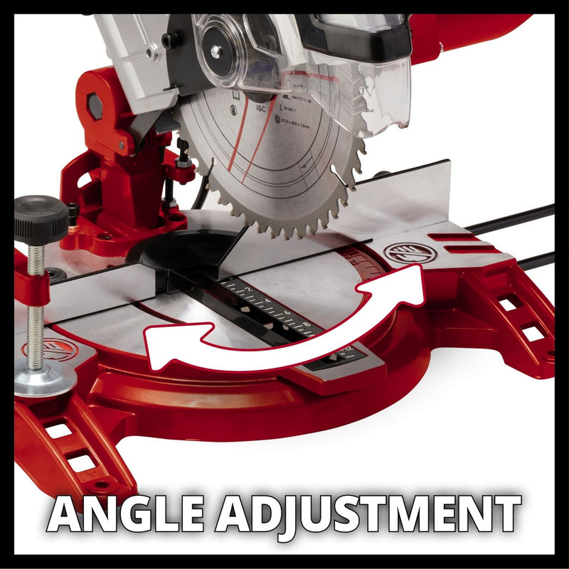 Einhell crosscut mitre saw 1600W 210mm blade, UK version