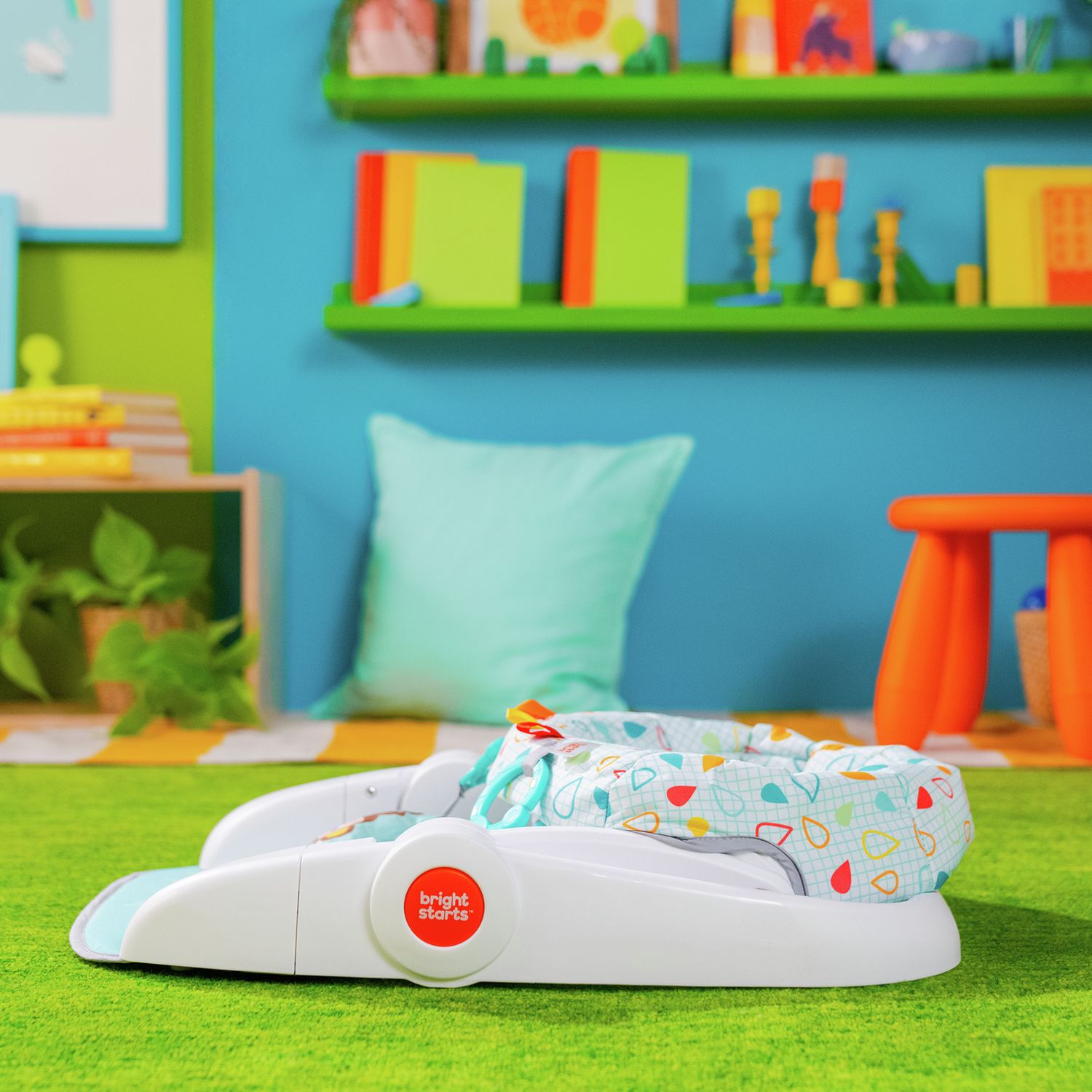 Bright Starts baby floor seat Wild Vibes - British product